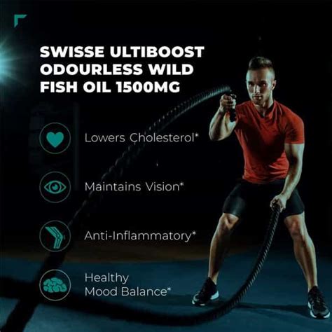 Buy SWISSE ULTIBOOST ODOURLESS STRENGTH WILD FISH OIL -OMEGA 3 -HEART ...
