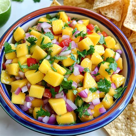 Mango Salsa Recipe Fresh and Flavorful Delight - Its Soupy
