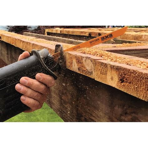 Spyder 3X3 Double-Sided Bi-metal Wood Cutting Demolition Reciprocating ...