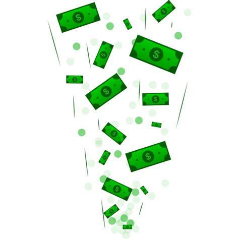 Money Rain Transparent 的图像结果