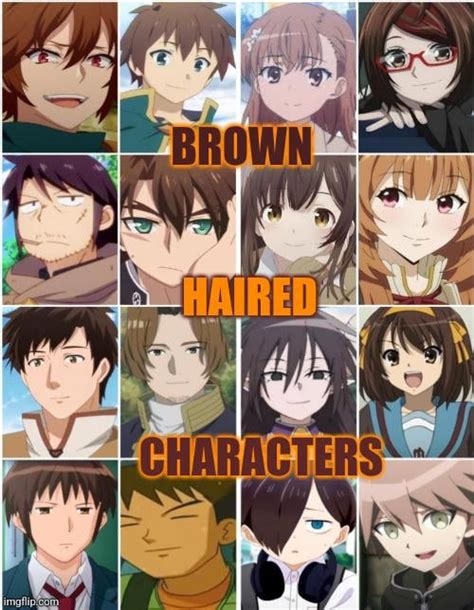 Brown Haired Anime Characters : r/Kazuma
