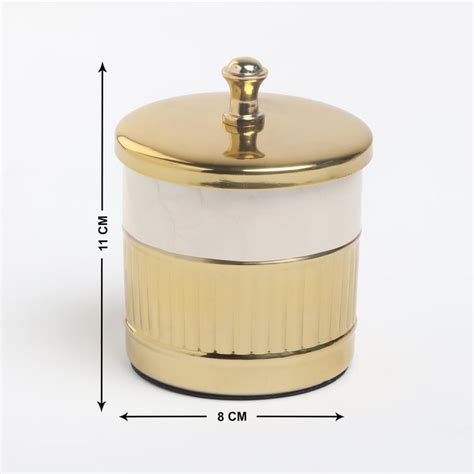 Buy Panama Ashville Stainless Steel Cotton Jar from Home Centre at just ...