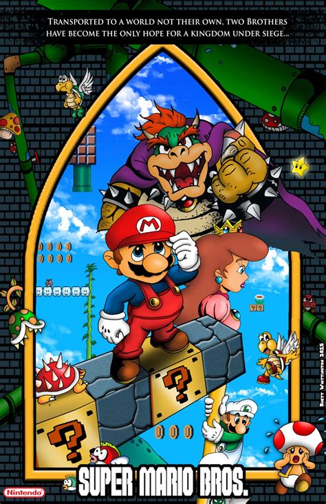 Super Mario Bros. Poster - Etsy