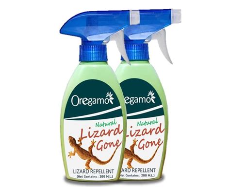 Oregamo Lizard Gone Herbal Lizard Repellent Spray | Natural Non Toxic ...