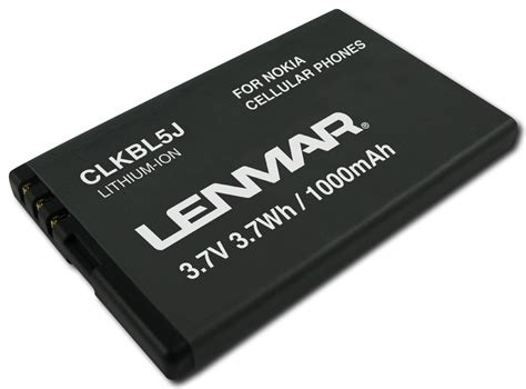 Best Buy: Lenmar Lithium-Ion Battery for Select Nokia Mobile Phones Clkbl5j