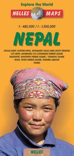 Buy Nepal Map by Nelles Book Online at Low Prices in India | Nepal Map ...