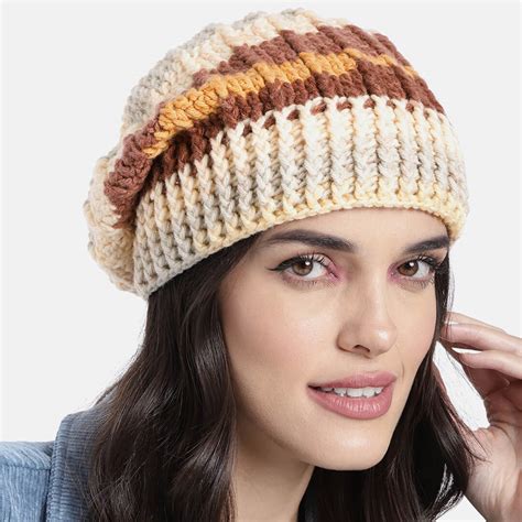 Slouch Beanie - Beige Brown 3003 – Magic Needles