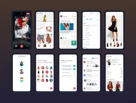 100个时髦的电子商务应用app界面UI设计素材下载 - UI素材下载