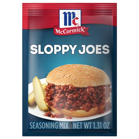 McCormick Sloppy Joes Seasoning Mix, 1.31 oz | Central Market - Really ...