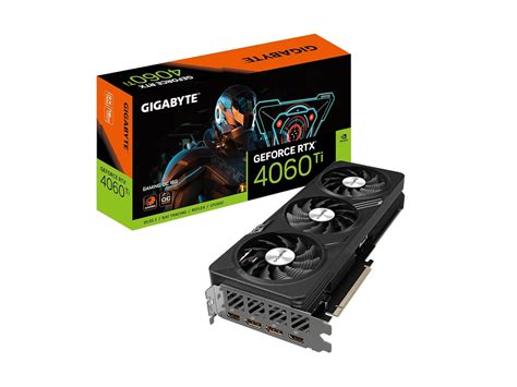 Gigabyte GeForce RTX 4060 Ti Gaming OC 16G Graphics Card, 3X WINDFORCE ...