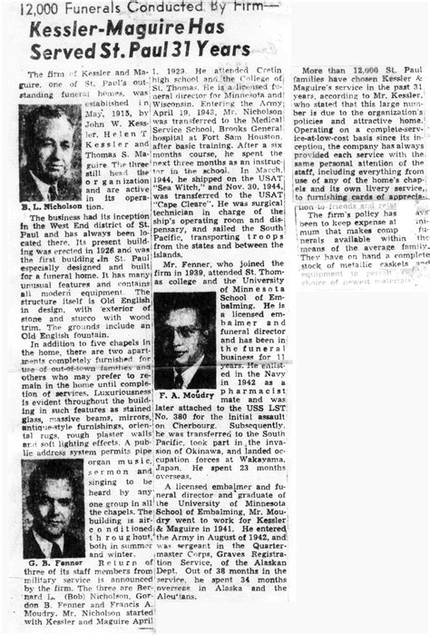 About Us | Kessler & Maguire Funeral Home