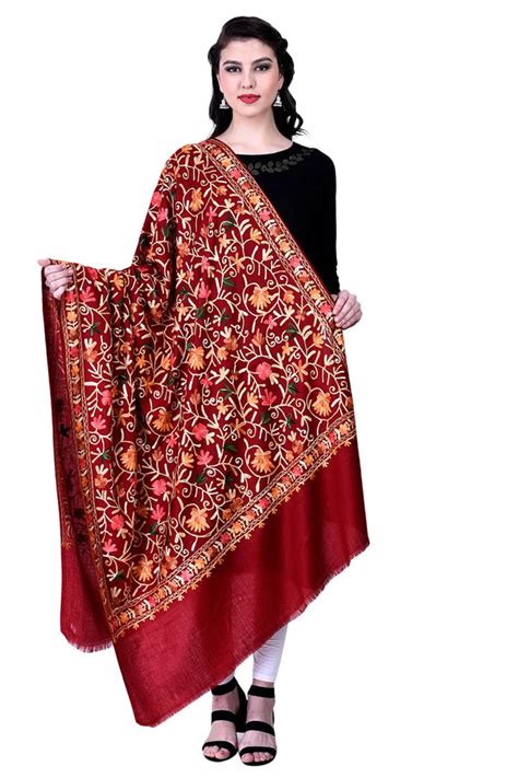 Aari Embroidered Shawl | SWI Stylish