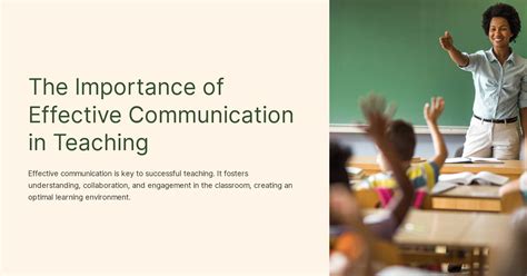 Image result for Effective Communication Teaching Assistant