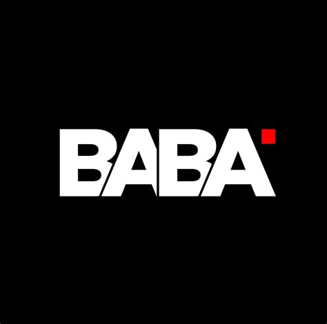 BABA letters icon. BABA brand name initial letters monogram. 20291191 Vector Art at Vecteezy