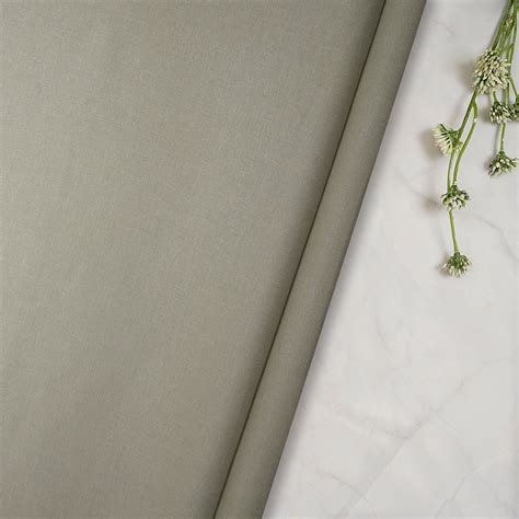 Buy Light Olive Green Plain Modal Linen Fabric 68521/5 | FFAB
