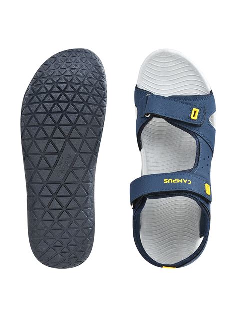 Buy Sandals For Men: Gc-2215-Navy-Ylo | Campus Shoes