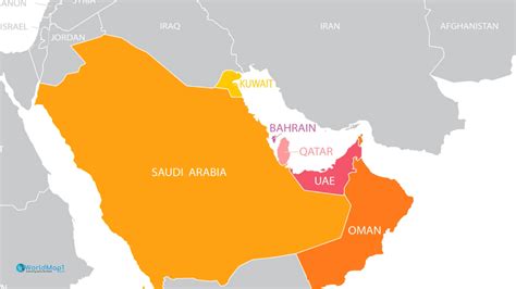 Qatar Free Printable Map