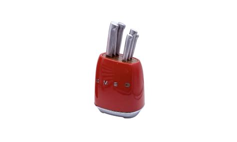 Rent Red Metal Smeg Knife Holder