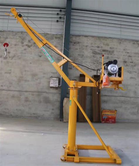 便携小吊机在各种场所广泛使用-厂家动态-河北成华小型吊运机制造厂
