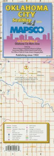 Buy Oklahoma City SealMap: With Detailed Maps of Oklahoma City Metro ...