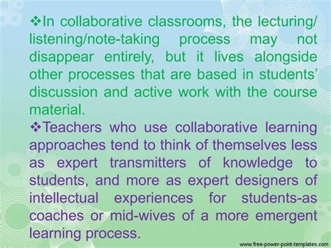 Collaborative Learning Approach PPT 的图像结果