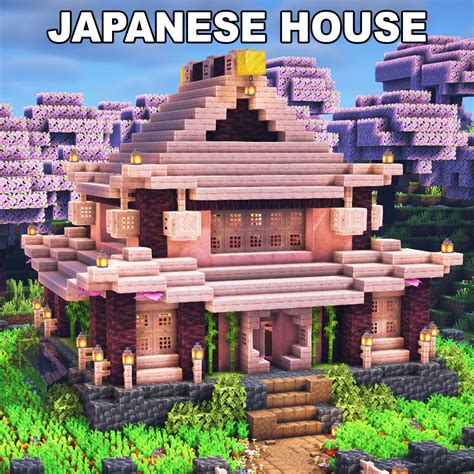 Image result for Minecraft Japanese House Tutorial