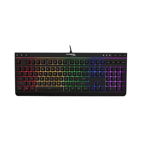 HyperX Alloy Core RGB Membrane Gaming Keyboard (Black) with 5 Zone Bac ...