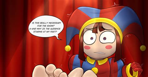 #Feet Pomni feet (digital circus) - Rottenheart10のイラスト - pixiv