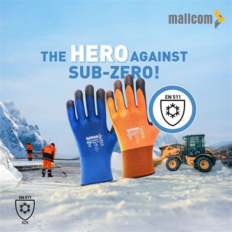 Defrosting EN 511: Mallcom Certified Winter Gloves – Mallcom Corporate