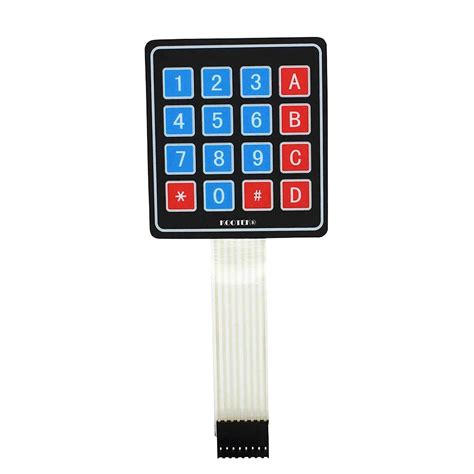 4×4 Matrix Keypad: Precise Input Control for Arduino Projects