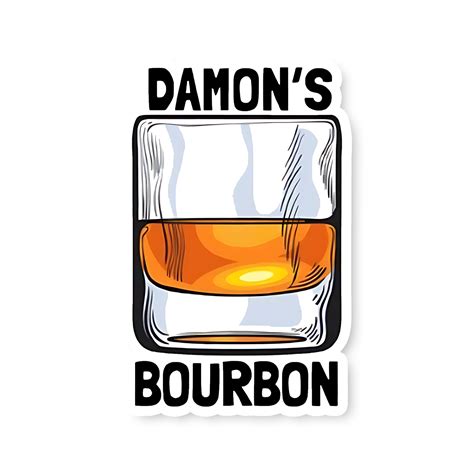 Damon's Bourbon Sticker – sticckiz.com