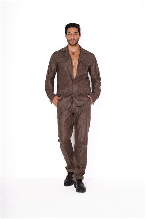 camel safari suit – Puneetkapoorlabel