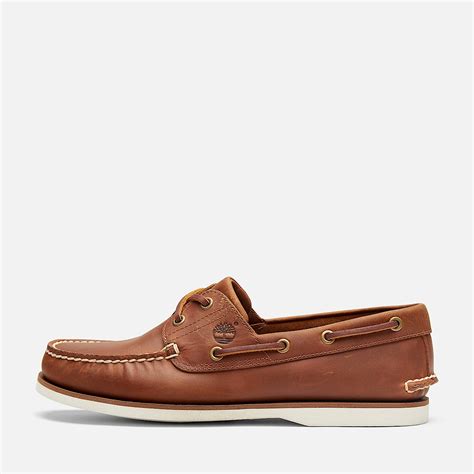 Classic Boat Shoe for Men in Light Brown