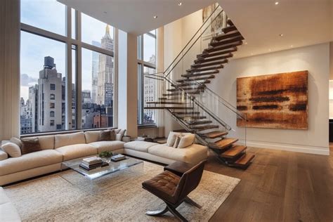 Minimalist Open Riser Staircase Design