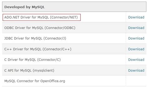 .net连接MySQL的方法-CSDN博客