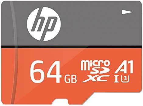 HP MicroSD Card U3, A1 64 GB High Speed (Write Speed 85MB/s & Read ...