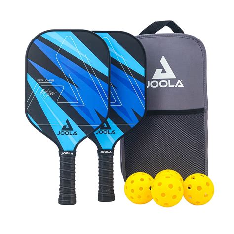 Free Shipping! JOOLA Pickleball Set with 2 Paddles, 4 Balls, Paddle Bag ...