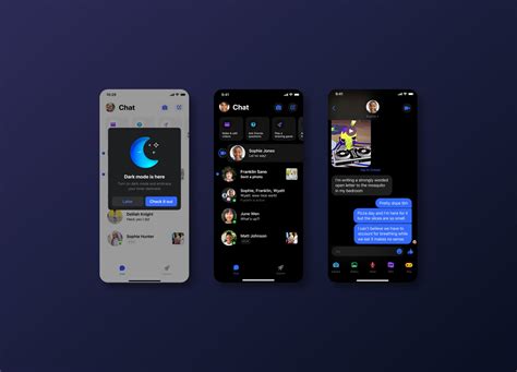 Messenger Kids Dark Mode — MIKE VILLAMEJOR
