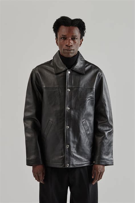 Sunflower Coach Leather Jacket - Black | Wallace Mercantile Shop
