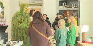 Sunday is Museum Store Sunday, Grinch visits Alcove to promote