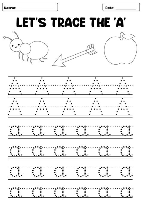 7 Best Images of Free Printable Tracing Letters - Preschool Worksheets ...