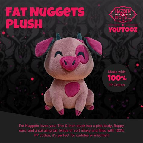 Youtooz Hazbin Hotel 9 Fat Nuggets Plush, Australia | Ubuy