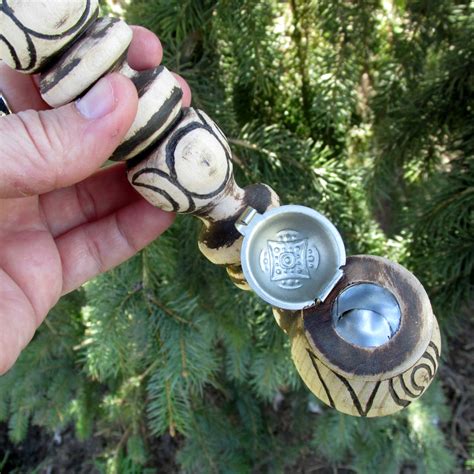Tobacco Pipe Goddess Pipe Moon Phase Pipe With Lid Triple Moon - Etsy
