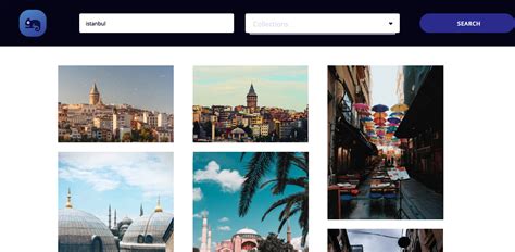 Unsplash Source. Example 的图像结果