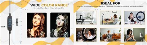 Buy Ant Esports CARL12T Professional (12 Inch) Led Tricolor Ring Light ...