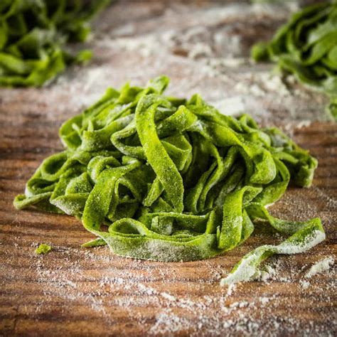 Spinach Fettuccine Pasta