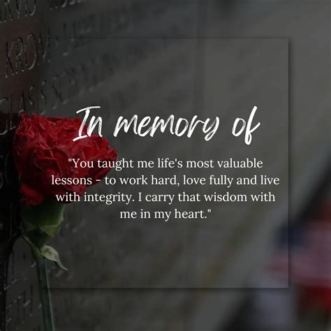 100+ Best Memorial Quotes to Honor Loved Ones - Remembering