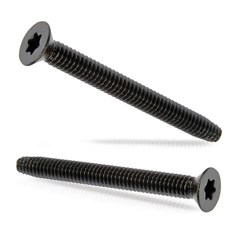 BCP Fasteners 5/16-18 x 2-1/2" Trailer Deck Screws 100 Qty - Black ...