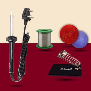 FADMAN 60 Watt Beginner Pack-4 Black Electronic Solution for Soldering ...