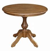 Image result for Small Round Table with Pedestal